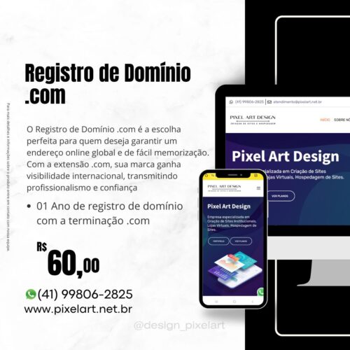 Registro de Domínio .com