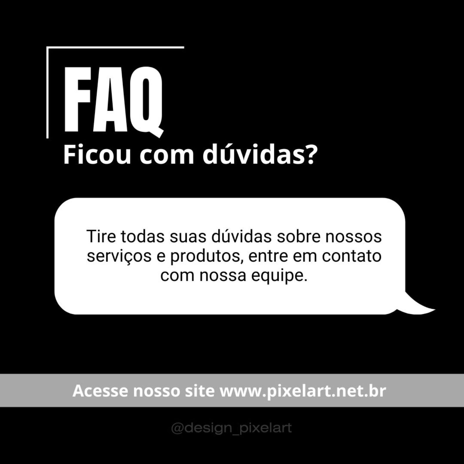 FAQ Pixel Art Design: Tire suas dúvidas! 