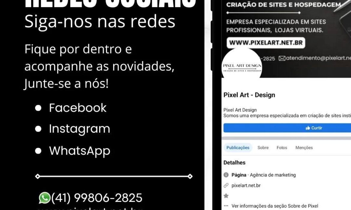Siga nossas Redes Sociais