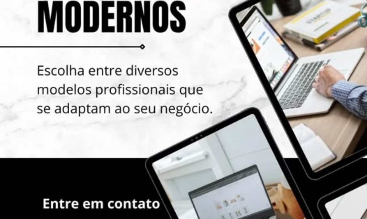 Sites modernos e responsivos