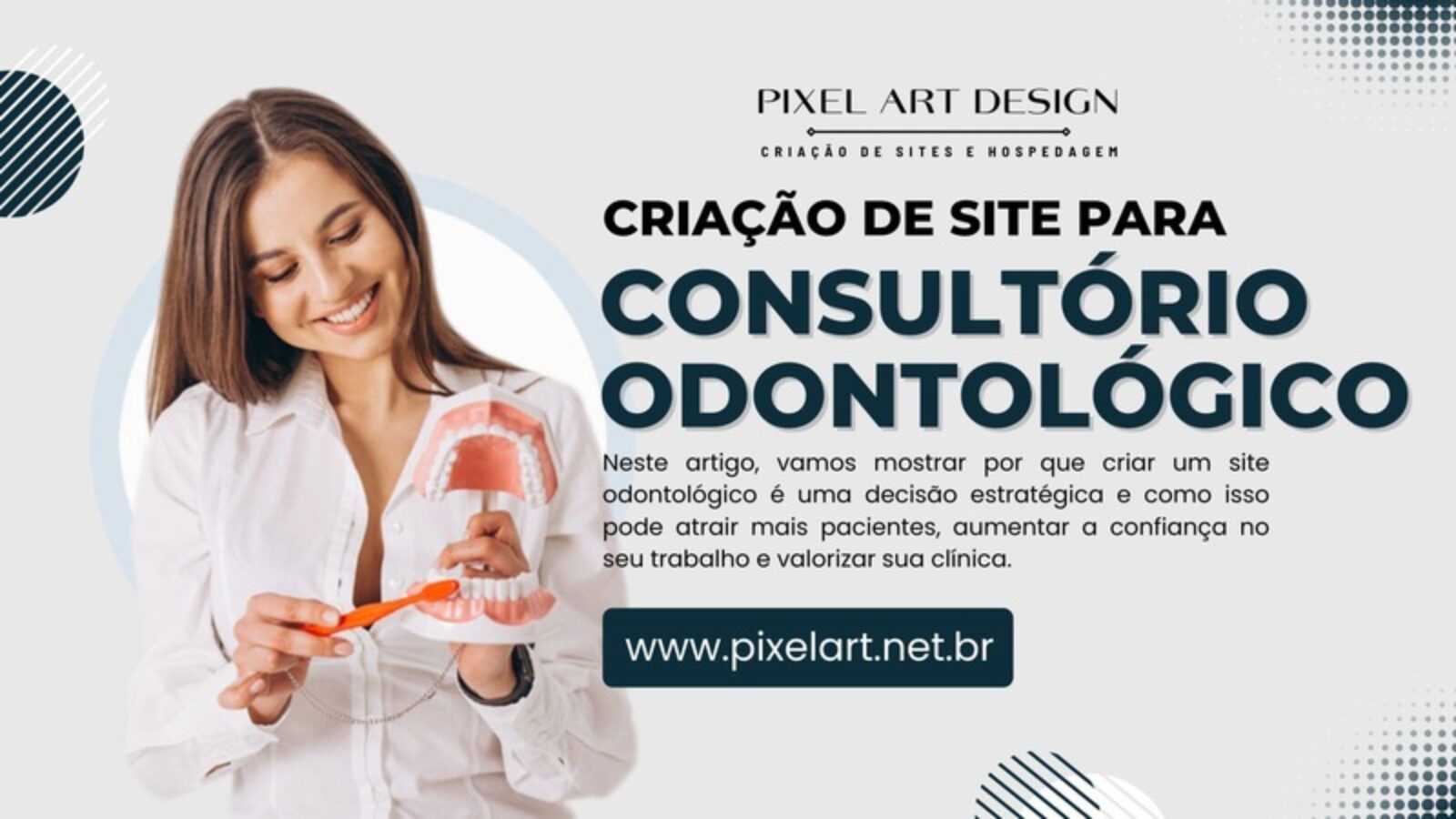 Criação de site para Consultório Odontológico