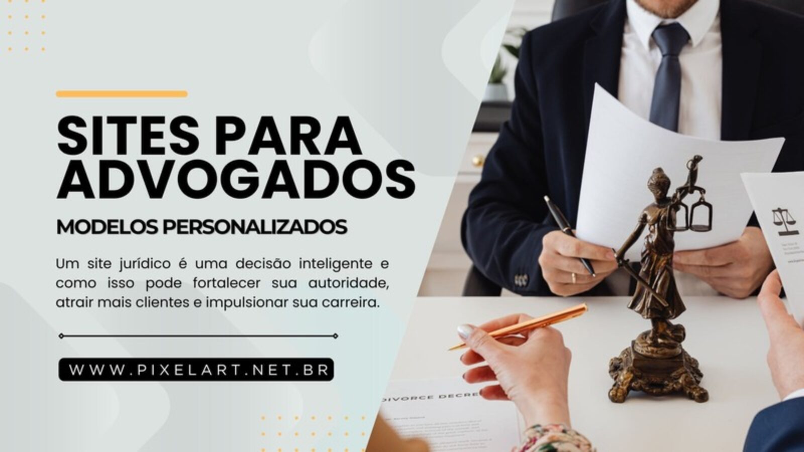 Criação de Sites Profissionais para Advogados